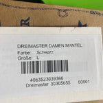 B-WARE DREIMASTER DAMEN MANTEL Gr. L Farbe Schwarz
