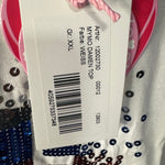 B-WARE MYMO DAMEN TOP GR.XXL FARBE WEISS