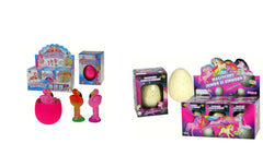 1x Magisches Jumbo Ei Einhorn und 1x Magisch wachsendes Jumbo-Ei Flamingo