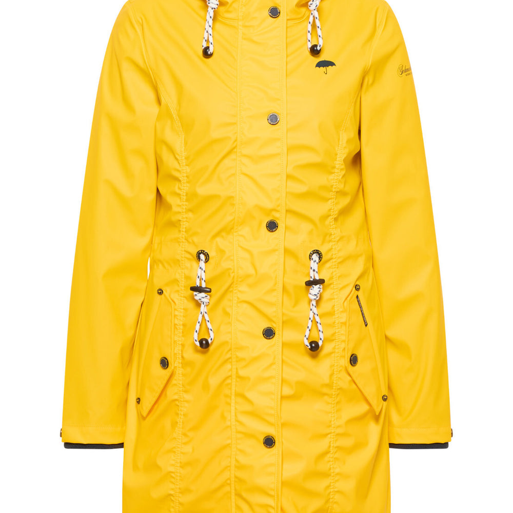 B-WARE SCHMUDDELWEDDA DAMEN PARKA Gr.S Farbe Gelb