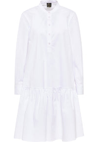 B-WARE DREIMASTER KLASSIK DAMEN KLEID Gr.M Farbe Weiss