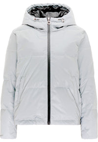 B-WARE MYMO DAMEN BLOUSON Gr. M Farbe Silber