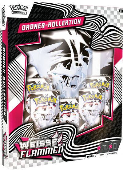 Pokemon Schwarze Blitze Ordner Kollektion KP 10.5 Binder Deutsch