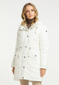 B-WARE DREIMASTER KLASSIK DAMEN PARKA GR.S FARBE WOLLWEISS