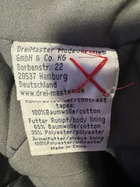 Musterware/Einzelstück …DREIMASTER MÄDELS TRENCHCOAT FARBE 8-grau-melange GR.S
