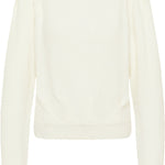 B-WARE FAINA DAMEN STRICKJACKE / Pullover Gr. M/L Farbe Weiss