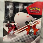 Pokemon Schwarze Blitze & Weiße Flammen Mini Tin Display (8 Tins) DEUTSCH - NEU!