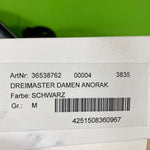 B-WARE DREIMASTER DAMEN ANORAK Gr. M Farbe Schwarz