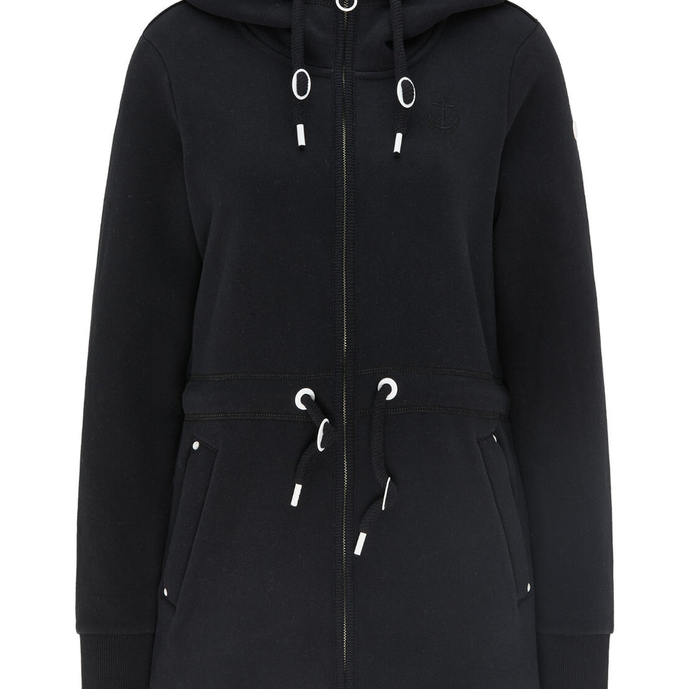 B-WARE DREIMASTER MARITIM DAMEN SWEATJACKE Gr.M Farbe Schwarz