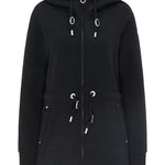 B-WARE DREIMASTER MARITIM DAMEN SWEATJACKE Gr.M Farbe Schwarz