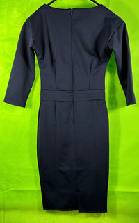 B-WARE USHA BLACK LABEL DAMEN KLEID Gr. 36 Farbe Dunkelblau