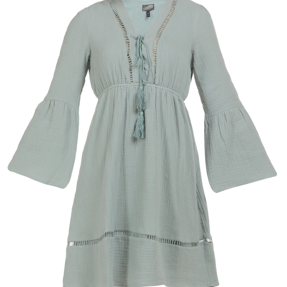 B-WARE DREIMASTER VINTAGE DAMEN KLEID Gr.L Farbe Minze