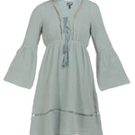 B-WARE DREIMASTER VINTAGE DAMEN KLEID Gr.L Farbe Minze