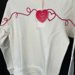 B-WARE MYMO DAMEN SWEATSHIRT GR.XS FARBE WEISS