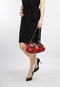 B-WARE FAINA DAMEN HANDTASCHE GR. ONESIZE FARBE ROT