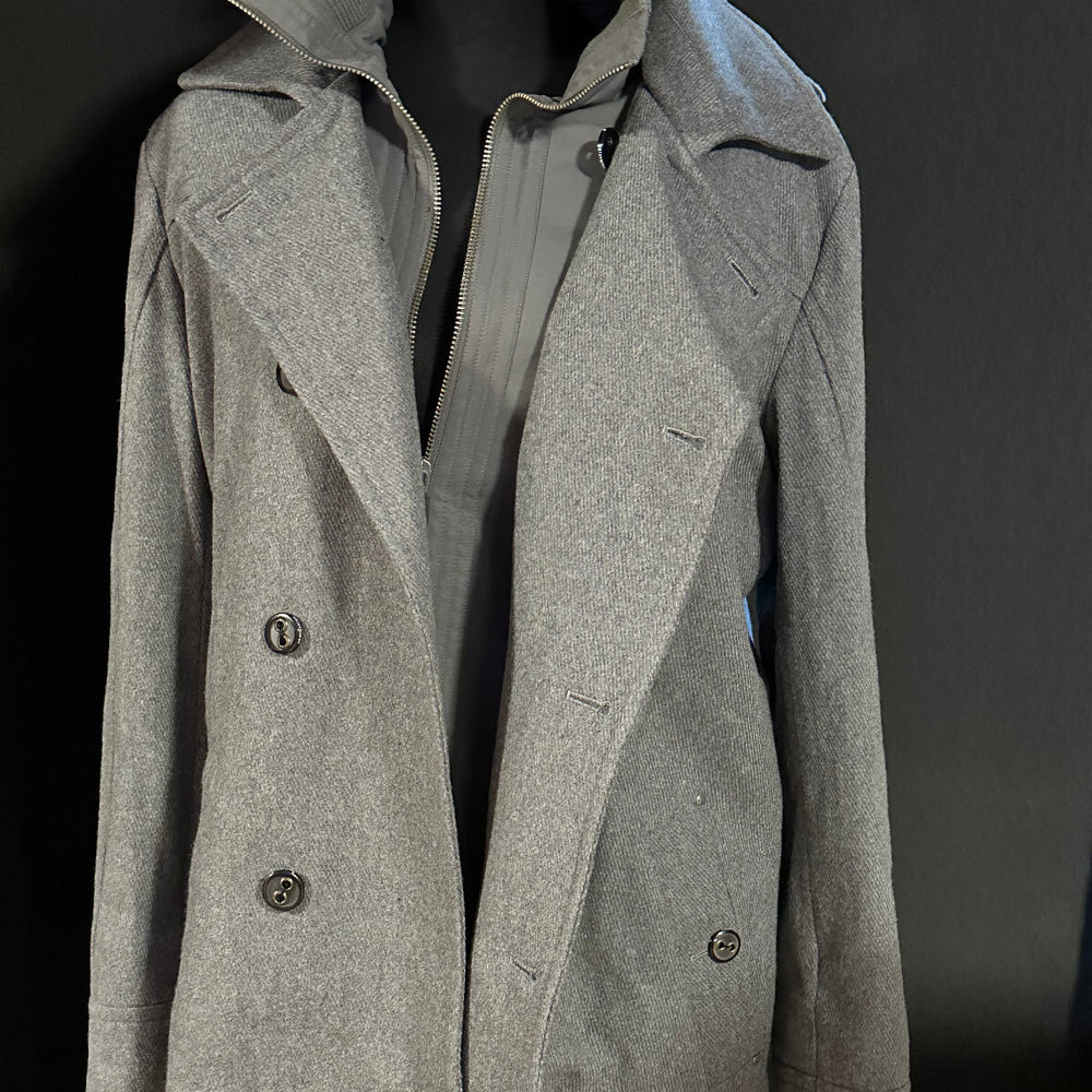 Musterware/Einzelstück...DREIMASTER HERREN CABANJACKE Gr.M FARBE GRAU MELANGE