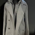 Musterware/Einzelstück...DREIMASTER HERREN CABANJACKE Gr.M FARBE GRAU MELANGE