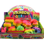 1x Squishys "Rainbow" in kunterbunten Regenbogenfarben und tollen Designs