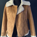 B-WARE DREIMASTER DAMEN BIKER GR.S FARBE COGNAC