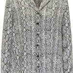 B-WARE USHA DAMEN BLUSE Gr. M Farbe Grau