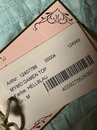 B-WARE MYMO DAMEN TOP Gr. M Farbe Hellblau