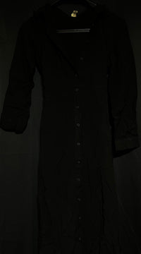B-WARE DREIMASTER KLASSIK DAMEN BLUSENKLEID Gr.S Farbe Schwarz