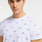 B-WARE PETROL INDUSTRIES HERREN T-SHIRT GR.L FARBE BRIGHT WHITE