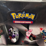 Pokemon Schwarze Blitze & Weiße Flammen Mini Tin Display (8 Tins) DEUTSCH - NEU!