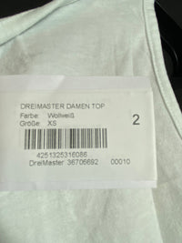 B-WARE DREIMASTER DAMEN TOP Gr. XS Farbe Wollweiss
