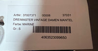 B-WARE DREIMASTER VINTAGE DAMEN MANTEL Gr.S Farbe Marine