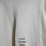 B-WARE FAINA DAMEN STRICKPULLOVER Gr. M/L FARBE WOLLWEISS