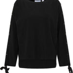 B-WARE USHA BLUE LABEL DAMEN SWEATSHIRT Gr. XS/S Farbe Schwarz