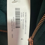 B-WARE MYMO DAMEN SWEATJACKE GR.XL FARBE SMARAGDGRUEN