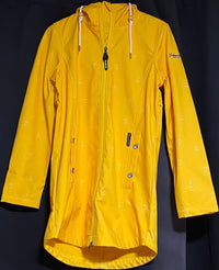 B-WARE SCHMUDDELWEDDA DAMEN JACKE Gr.S Farbe GELB AOP