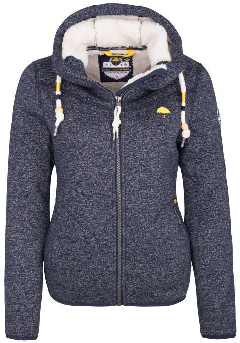 Musterware/Einzelstück …SCHMUDDELWEDDA DAMEN BLOUSON Gr.S Farbe Marine Melange