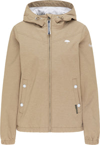 B-WARE SCHMUDDELWEDDA DAMEN JACKE Gr.S Farbe KHAKI MELANGE