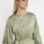 B-WARE DREIMASTER KLASSIK DAMEN KLEID GR.L FARBE HELLOLIV