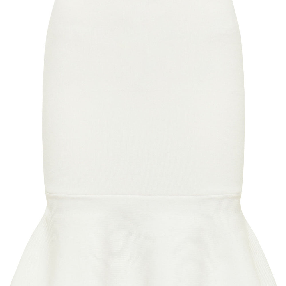 B-WARE FAINA DAMEN STRICKROCK Gr. M/L Farbe Wollweiss