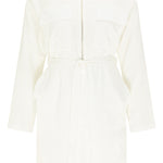 B-WARE DREIMASTER VINTAGE DAMEN KLEID GR.L FARBE WEISS