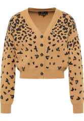 B-WARE FAINA DAMEN STRICKJACKE Gr. M/L Farbe Kamel Schwarz