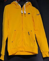 B-BARE SCHMUDDELWEDDA DAMEN SWEATJACKE Gr.XS Farbe Gelb