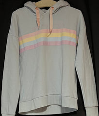 B-WARE MYMO DAMEN KAPUZENPULLOVER Gr. S Farbe Hellblau Melange