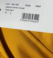 B-WARE ICEBOUND HERREN ANORAK Gr.S Farbe Senf Outdoorjacke