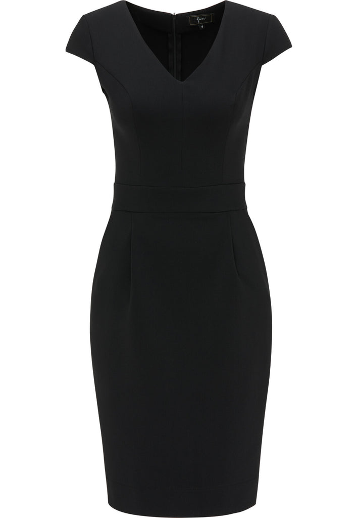 B-WARE FAINA DAMEN KLEID Gr.XS Farbe Schwarz