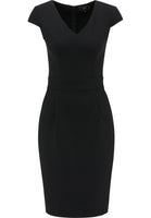B-WARE FAINA DAMEN KLEID Gr.XS Farbe Schwarz