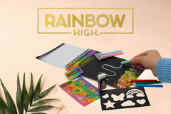 RAINBOW HIGH Blackboard-Notebook Stationary Set