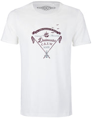 B-WARE DREIMASTER HERREN T-SHIRT Gr. L Farbe Wollweiss