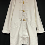 B-WARE DREIMASTER KLASSIK DAMEN MANTEL Gr. XXL Farbe Wollweiss