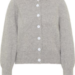 B-WARE MYMO DAMEN STRICKJACKE Gr. M/L Farbe Grau Melange