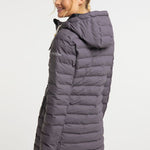 B-WARE SCHMUDDELWEDDA DAMEN MANTEL GR.L FARBE DUNKLE PFLAUME